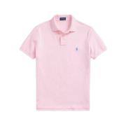 Roze Polo Shirt Classic Fit Ralph Lauren , Pink , Heren
