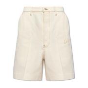 Denim shorts Kenzo , White , Heren