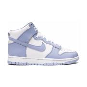 Dunk High Aluminium Blauw Sneakers Nike , Blue , Dames