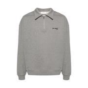 Remi Half-Zip Sweater Axel Arigato , Gray , Heren