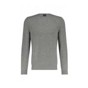 Round-neck Knitwear Fedeli , Gray , Heren