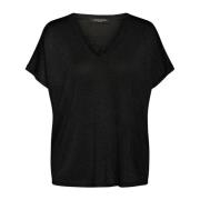 T-Shirts Bruuns Bazaar , Black , Dames