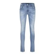 Hyperflex Stretch Slim-Fit 5-Pocket Jeans Replay , Blue , Heren