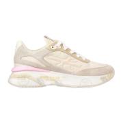 Stijlvolle Beige Sneakers Premiata , Multicolor , Dames