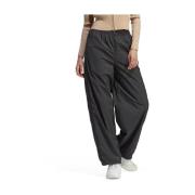 Wide Trousers Adidas , Black , Dames