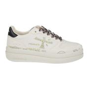 Witte Micol Sneakers Premiata , White , Dames