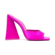 Heeled Mules The Attico , Pink , Dames