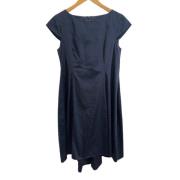 Pre-owned Cotton dresses Yves Saint Laurent Vintage , Blue , Dames