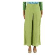 Trousers Maliparmi , Green , Dames