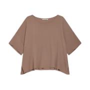 Sleeveless Tops Maliparmi , Brown , Dames