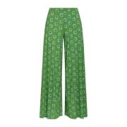 Trousers Maliparmi , Green , Dames
