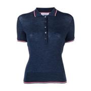 T-Shirts Thom Browne , Blue , Dames