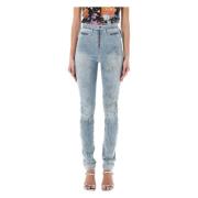 Super Skinny Stain Effect Jeans Diesel , Blue , Dames