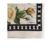 Sjaal met bloemenmotief Dolce & Gabbana , Multicolor , Dames