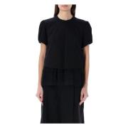 T-Shirts Noir Kei Ninomiya , Black , Dames