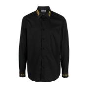 Shirts Versace Jeans Couture , Black , Heren