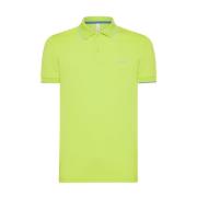 Stijlvolle Katoenen Polo Sun68 , Green , Heren