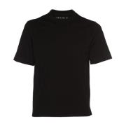 Premium Piquet T-shirts en Polos Zwart Circolo 1901 , Black , Heren