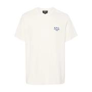 Witte Raymond T-Shirt A.p.c. , White , Heren