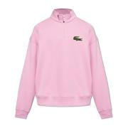 Sweatshirt met opstaande kraag Lacoste , Pink , Heren