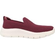 Flex Knit Damessneakers Skechers , Red , Dames