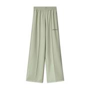 Wide Trousers Hinnominate , Green , Dames