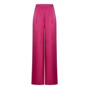 Trousers Max Mara , Pink , Dames