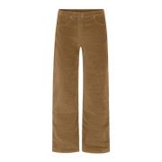 Wide Trousers LauRie , Brown , Dames