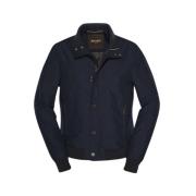 Bomber Jackets Moorer , Blue , Heren