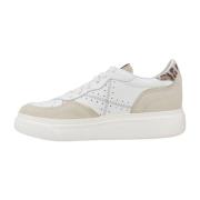 Leren Suiker Sneakers Munich , Multicolor , Dames