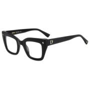 Zwarte Brillenmonturen Dsquared2 , Black , Unisex
