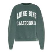 Miles crewneck sweatshirt Anine Bing , Green , Dames