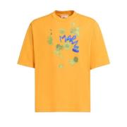 T-Shirts Marni , Orange , Heren