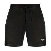 P-Stelt-N1 shorts met logo Diesel , Black , Heren