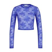 Long Sleeve Tops Patrizia Pepe , Blue , Dames