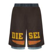 P-Ecky shorts Diesel , Gray , Heren