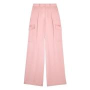 Cary pantalons lichtroze Ba&Sh , Pink , Dames