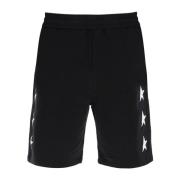 Diego Star Short Sweatpants Golden Goose , Black , Heren