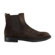 Luxe Bruine Suède Enkellaarzen Aw22 Tod's , Brown , Heren