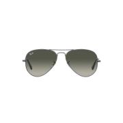 Rb3025 Zonnebril Aviator Gradiënt Gepolariseerd Ray-Ban , Gray , Dames