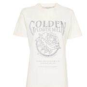 T-Shirts Golden Goose , White , Dames
