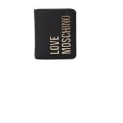 Wallets Cardholders Love Moschino , Black , Dames