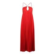 Maxi Dresses P.a.r.o.s.h. , Red , Dames