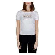 T-Shirts Emporio Armani EA7 , White , Dames