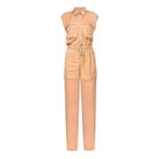 Telsiope Jumpsuit Pinko , Brown , Dames