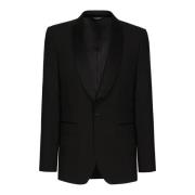 Sicilia Tuxedo Jas Dolce & Gabbana , Black , Heren