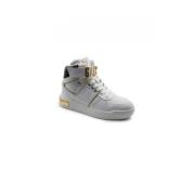 Witte High-Top Sneakers Flpcr3Fal12 Guess , White , Dames
