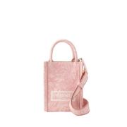 Roze Athena Mini Tote Tas Versace , Pink , Dames