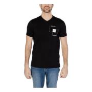 T-Shirts Armani Exchange , Black , Heren