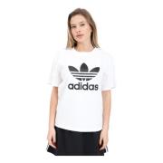 T-Shirts Adidas Originals , White , Dames